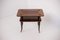 Italienischer Mid-Century Couchtisch aus Holz & Messing 4