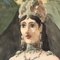 Goddess, Watercolor on Paper, Framed, Image 3
