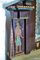 Mesa consola y espejo egiptomanía de madera tallada policromada, Escuela de artesanía Madrasa, principios del siglo XX, Imagen 10