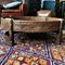 Carved Teak Low Grinder Table, 1940s, Image 3