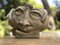 Gesichtsskulptur aus Steingut von Vallauris 1