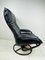 Danish Postmodern Leather Lounge Chair from Kebe, 1980s 11