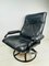 Danish Postmodern Leather Lounge Chair from Kebe, 1980s, Image 1
