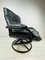 Danish Postmodern Leather Lounge Chair from Kebe, 1980s 8