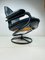 Danish Postmodern Leather Lounge Chair from Kebe, 1980s, Image 7