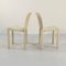 White Selene Chairs by Vico Magistretti for Artemide, 1970s, Set of 4 5