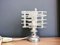 Mid-Century Dutch Modern Clear Acrylic Table Lamp, 1960s 1