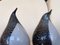 Lámparas Penguin italianas de cristal de Murano, años 80. Juego de 2, Imagen 8