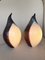 Italienische Murano Glas Penguin Lampen, 1980er, 2er Set 2