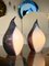 Italienische Murano Glas Penguin Lampen, 1980er, 2er Set 12