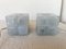 Italian Glass Cube Lamps from Poliarte, 1970s, Set of 2 7