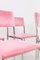 Chrome Chair with Powder Pink Upholstery, 1970s, Image 2