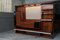 Large Mid-Century Italian Modern Rosewood Bookcase with Storage 2