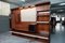 Large Mid-Century Italian Modern Rosewood Bookcase with Storage 3