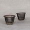 Antique French Iron Log Baskets, Set of 2, Image 1