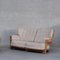 Mid-Century Oak Denis Armchair and Sofa Set by Guillerme Et Chambron, Set of 2, Image 10