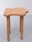 Solid Pine Wood Stool by Era Herbstb 5