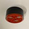 Small 1st Edition Alliance Ceiling Lamp with Orange Rings from Raak, 1970s, Image 4