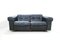 Black Leather Two-Seater Sofa from De Sede, 1970 25