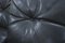 Black Leather Two-Seater Sofa from De Sede, 1970 14