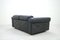 Black Leather Two-Seater Sofa from De Sede, 1970 31