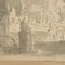 Schizzo di uno sguardo neoclassico, XVIII secolo, penna e acquerello su carta, con cornice, Immagine 4