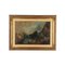 Paesaggio con figure, olio su tela, in cornice, Immagine 1