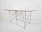 Glass and Metal Dining Table by Max Sauze, 1970s, Image 5