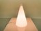 Milchglas Pyramid Teepee Tischlampe von Sce France 4
