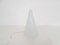 Milchglas Pyramid Teepee Tischlampe von Sce France 2