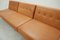 Modular Sofa Set in Cognac Leather by George Nelson for Herman Miller, 1968, Set of 3 29