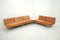 Modular Sofa Set in Cognac Leather by George Nelson for Herman Miller, 1968, Set of 3 4