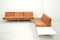 Juego de sofá modular de cuero coñac de George Nelson para Herman Miller, 1968, Imagen 2