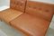 Modular Sofa Set in Cognac Leather by George Nelson for Herman Miller, 1968, Set of 3 33