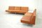 Modular Sofa Set in Cognac Leather by George Nelson for Herman Miller, 1968, Set of 3 6