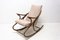 Mid-Century Czechoslovakian Bentwood Rocking Chair by Ton, 1960s, Image 3