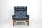 Green Wingback Lounge Chair, 1975, Image 4