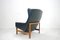 Green Wingback Lounge Chair, 1975, Image 14