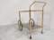 Brass Faux Bamboo Drinks Trolley, 1970s, Image 2