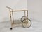 Brass Faux Bamboo Drinks Trolley, 1970s 6