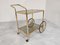 Brass Faux Bamboo Drinks Trolley, 1970s 7