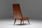 Mid-Century Modern Brazilian Walnut Lounge Chair in the Style of Niemayer from Caldas, 1970s 2