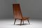 Mid-Century Modern Brazilian Walnut Lounge Chair in the Style of Niemayer from Caldas, 1970s, Image 2