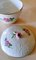 Servicio de café con rosas rosadas de porcelana Meissen y decoraciones en relieve con 11 tazas. Juego de 25, Imagen 9