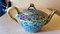Arts and Crafts Italian Hand Painted Glazed Ceramic Teapot 2