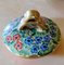 Arts and Crafts Italian Hand Painted Glazed Ceramic Teapot 9