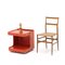 Red Game Bar Trolley by Marcello Siard for Longato, 1960s, Image 12