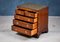 Antique 19th Century Mahogany Military Campaign Chest of Drawers 4