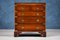 Antique 19th Century Mahogany Military Campaign Chest of Drawers 1
