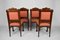Französische Stühle im japanischen Stil von Gabriel Viardot, 1880er, 4er Set 4